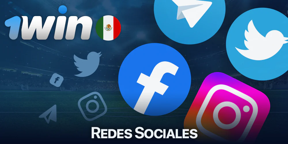 Las redes sociales de 1Win para los mexicanos