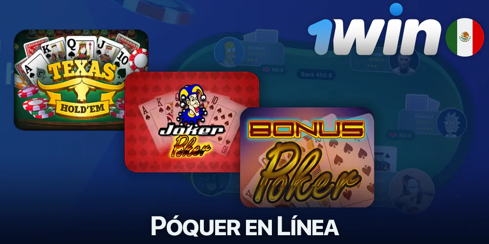 Póquer en línea en 1Win Casino